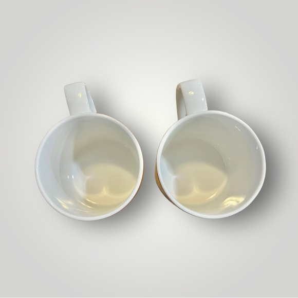 Royal Doulton Everyday Cinnabar Floral Coffee Mug Cup Fine China Set of 2 Used - Picture 8 of 12